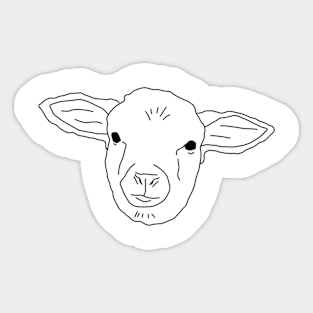 lamb Sticker